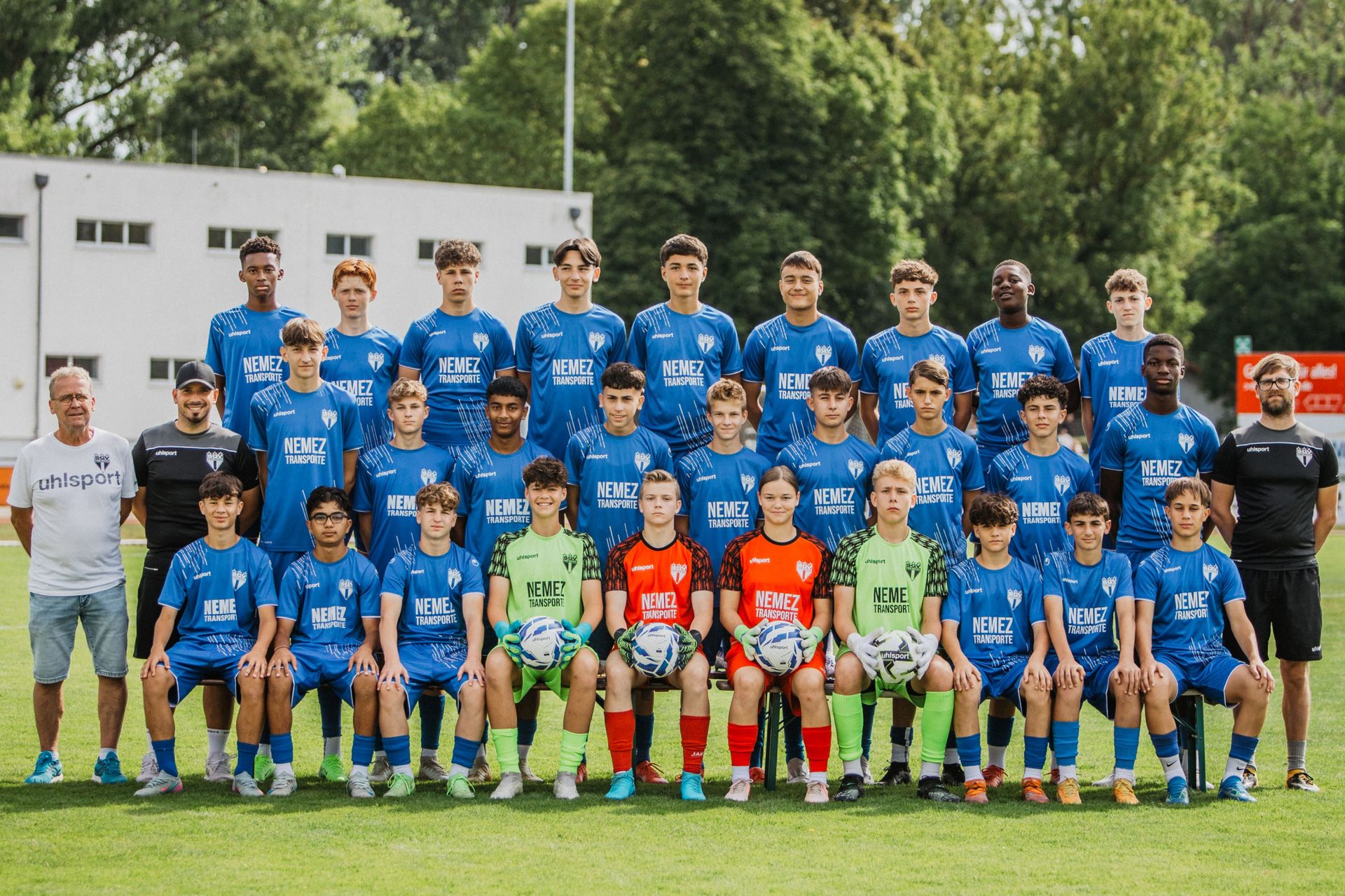 Mannschaftsfoto U15 C1-Junioren