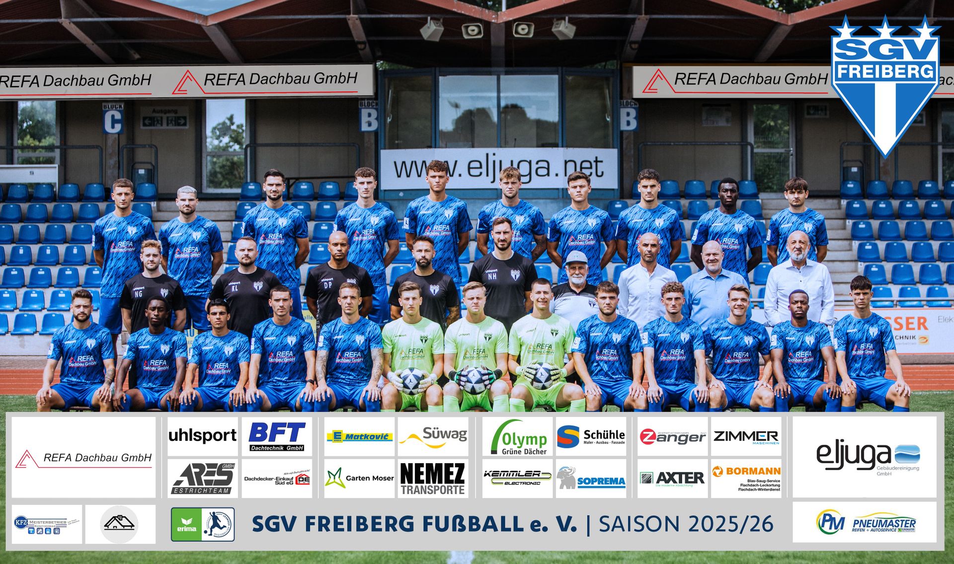 Mannschaftsfoto 1. Mannschaft