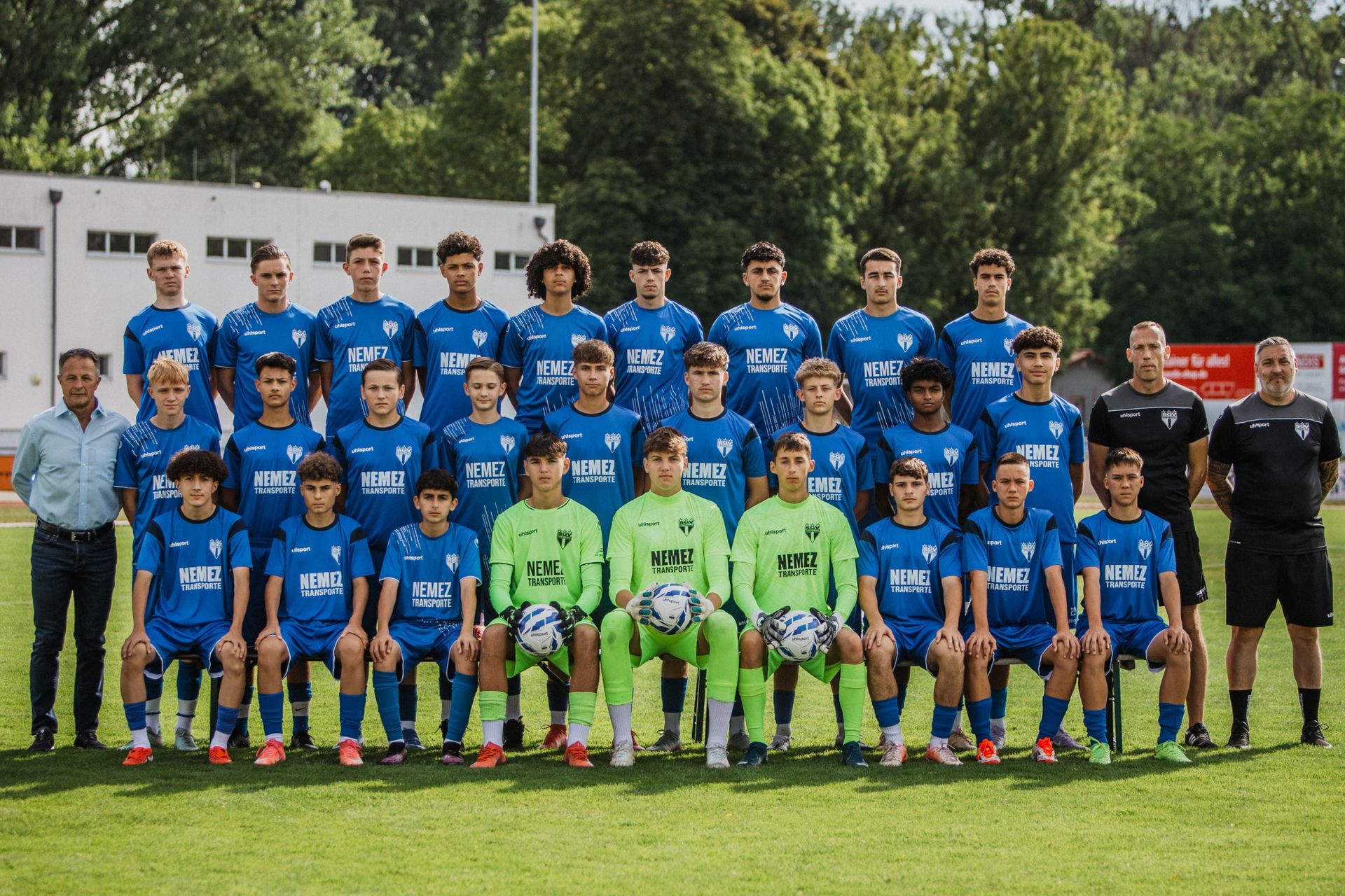Mannschaftsfoto U16 B2-Junioren