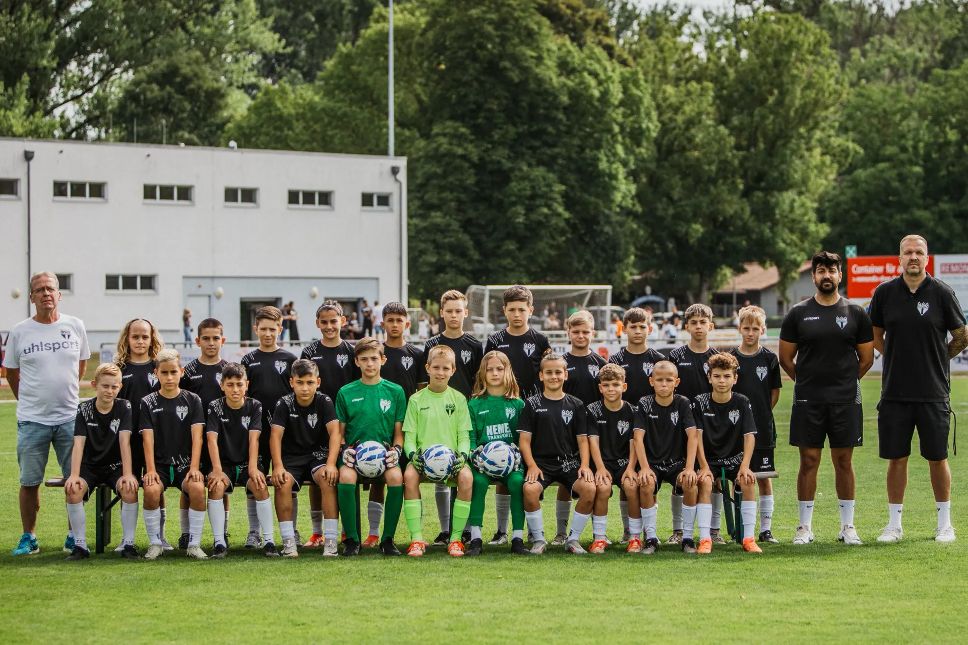 Mannschaftsfoto U12 D2-Junioren