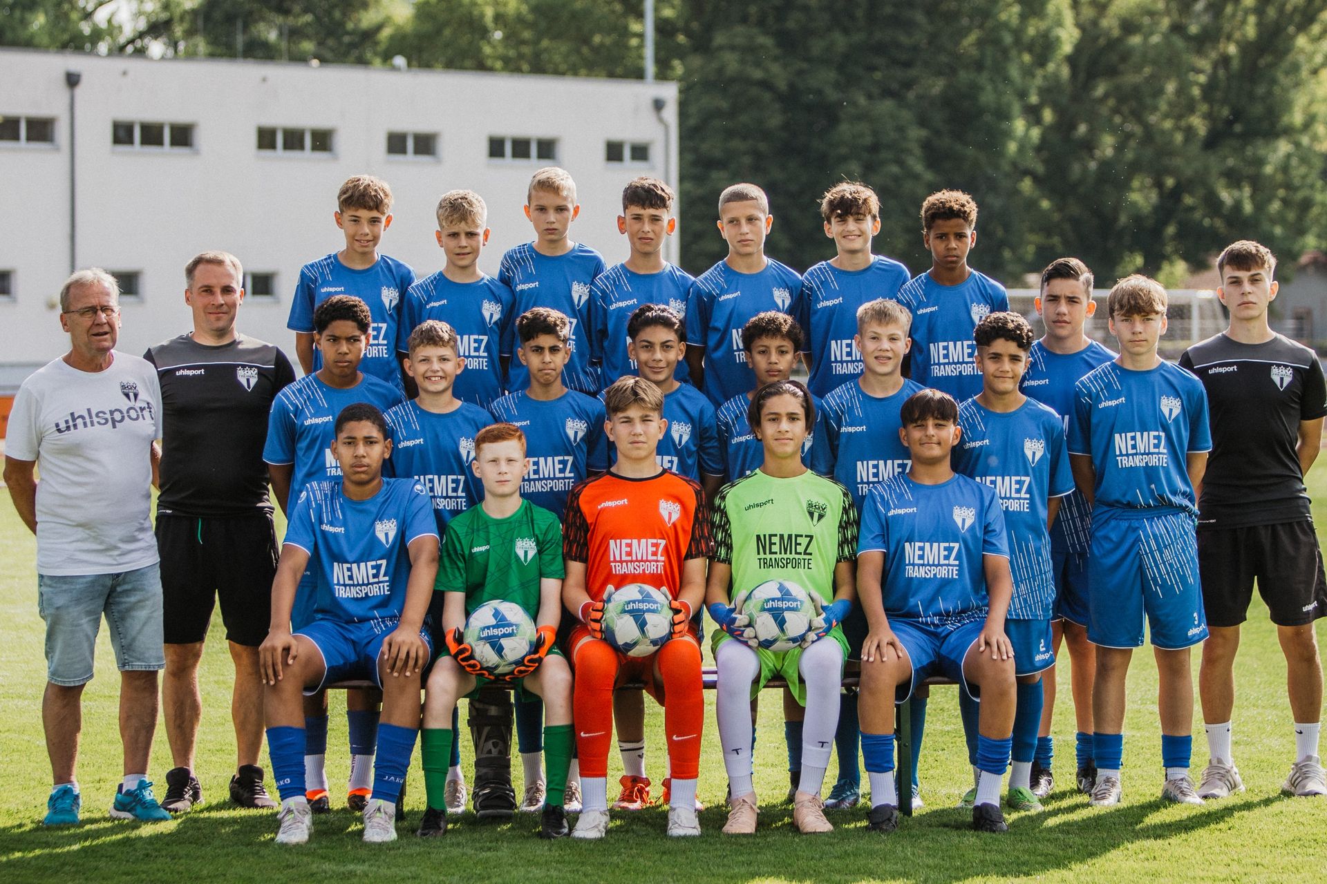 Mannschaftsfoto U14 C2-Junioren