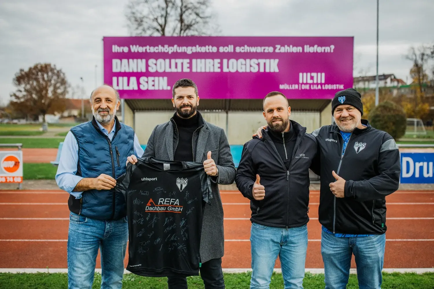 Herzlich willkommen im Team, MÜLLER – DIE LILA LOGISTIK!