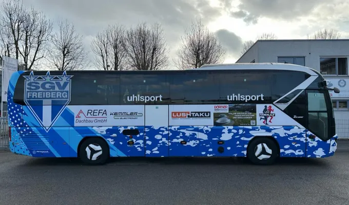 Unser neuer Mannschaftsbus ist da!