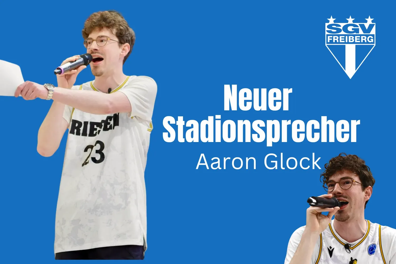 Neuer Stadionsprecher im neuen Stadion für unseren Verein 