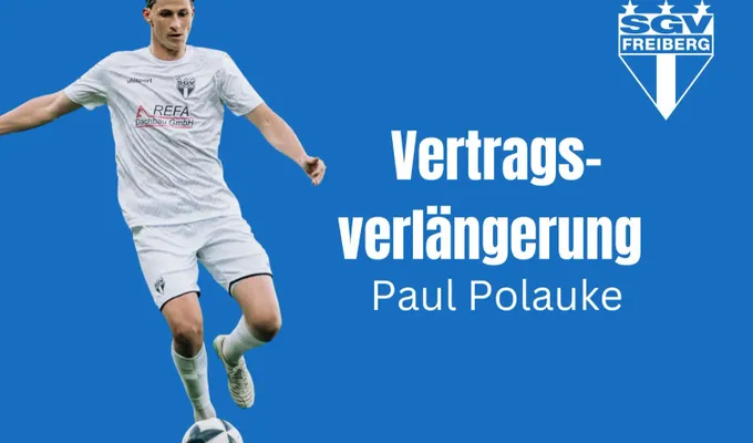 Paul Polauke verlängert beim SGV Freiberg