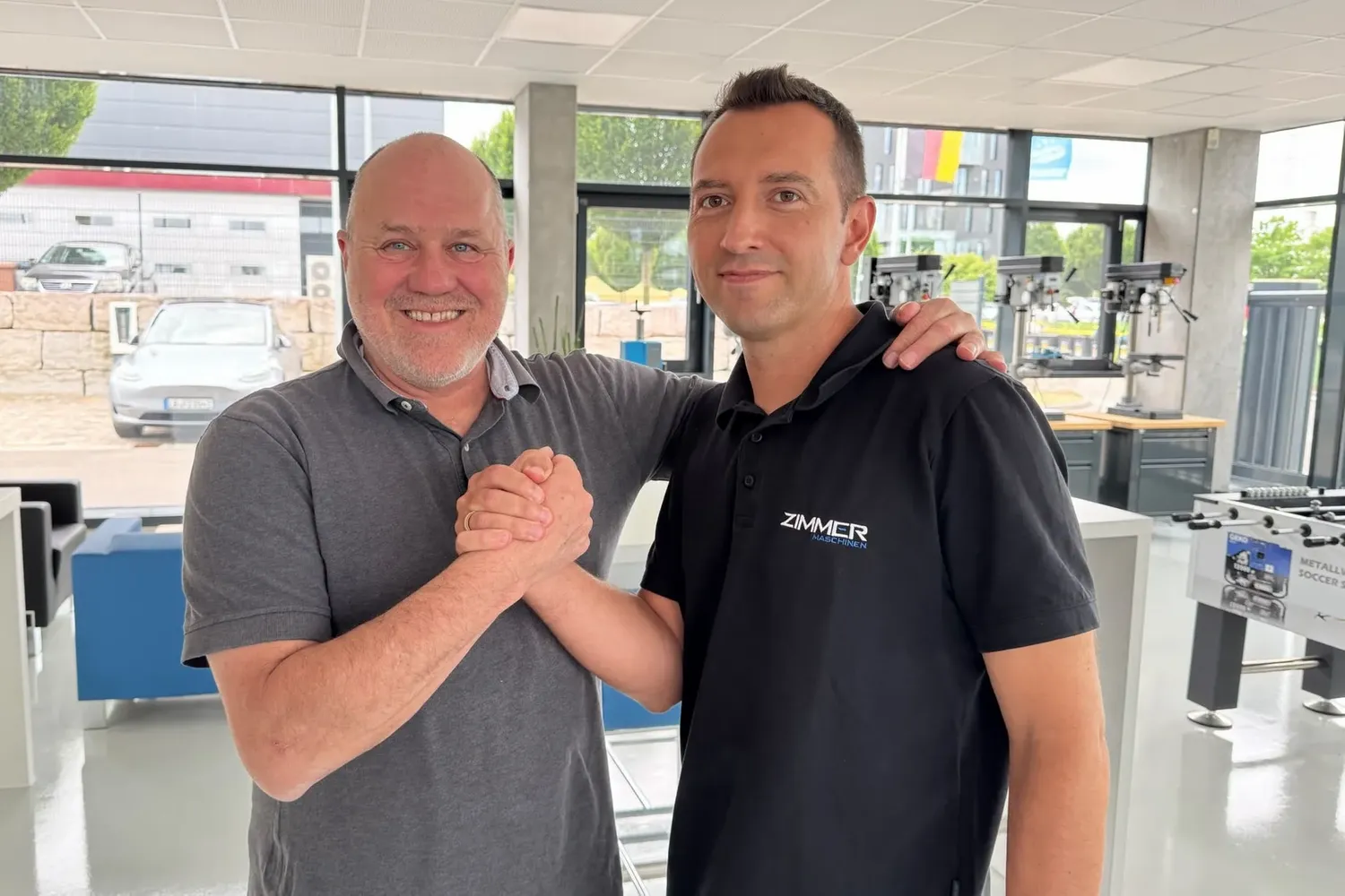 ZIMMER Maschinen bleibt SGV-Partner und baut Engagement aus