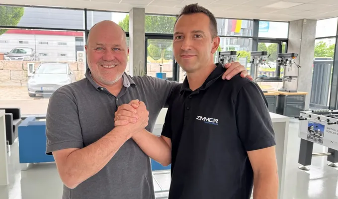 ZIMMER Maschinen bleibt SGV-Partner und baut Engagement aus