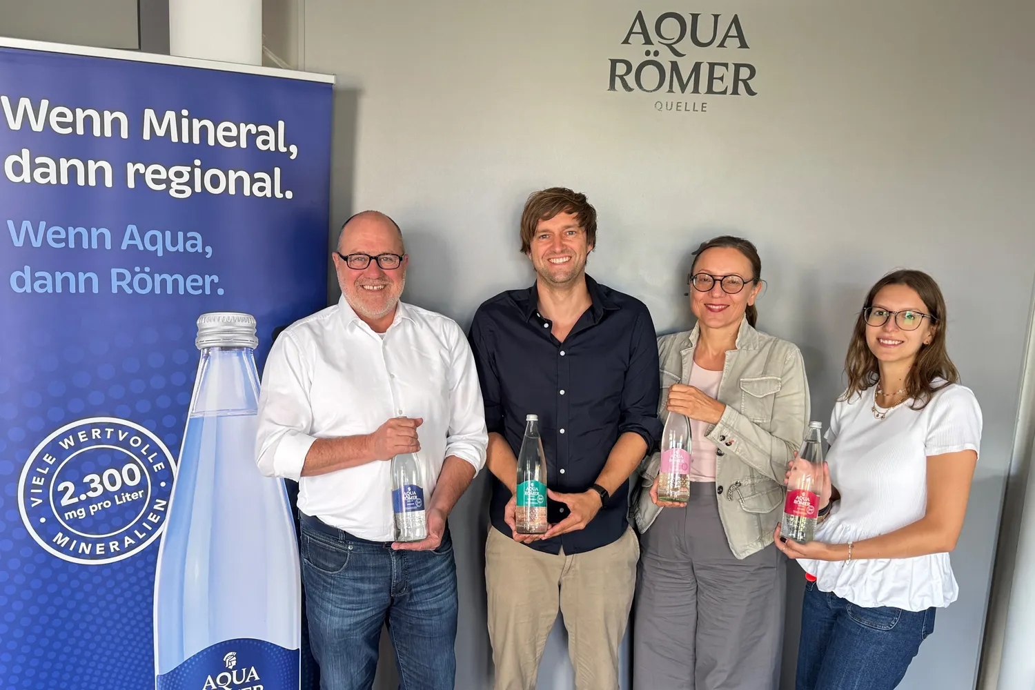 aquaRömer wird neuer Mineralwasser-Partner des SGV