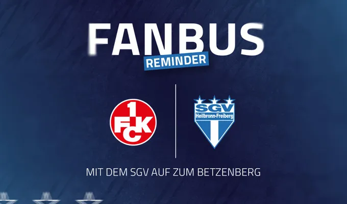 Mit dem SGV-Fanbus auf zum Betzenberg