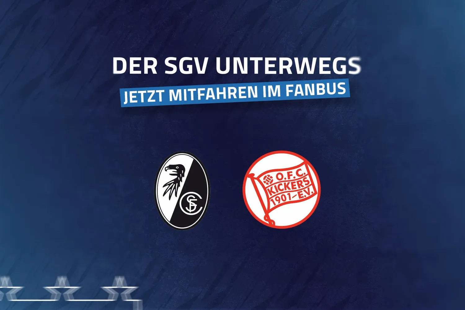 Mit dem SGV-Fanbus nach Freiburg und Offenbach
