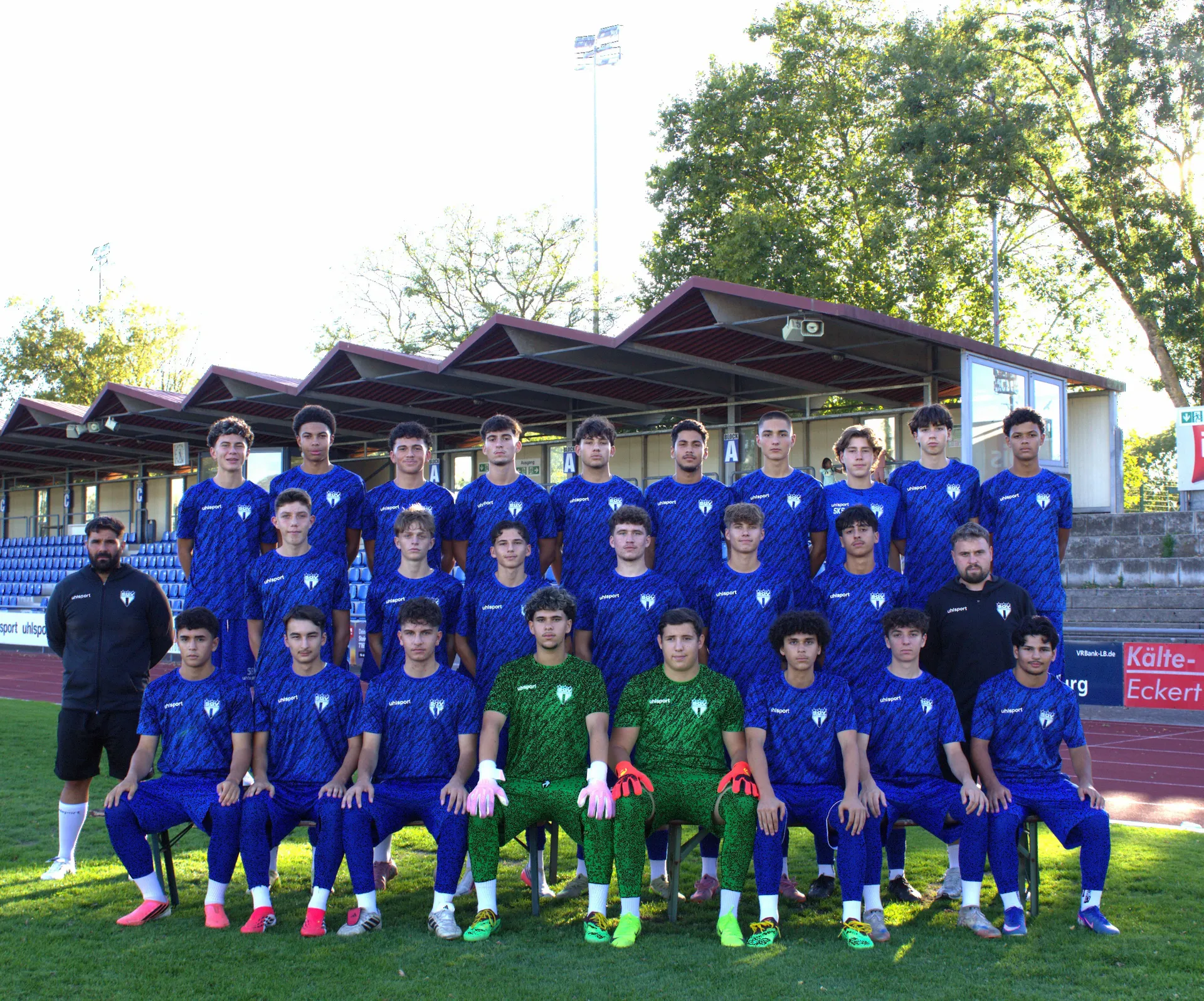 Mannschaftsfoto U17 B1-Junioren