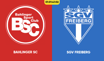 Livestream Bahlinger SC vs. SGV Freiberg Fußball