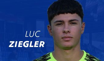 Luc Ziegler bekommt Vertrag für die erste Mannschaft