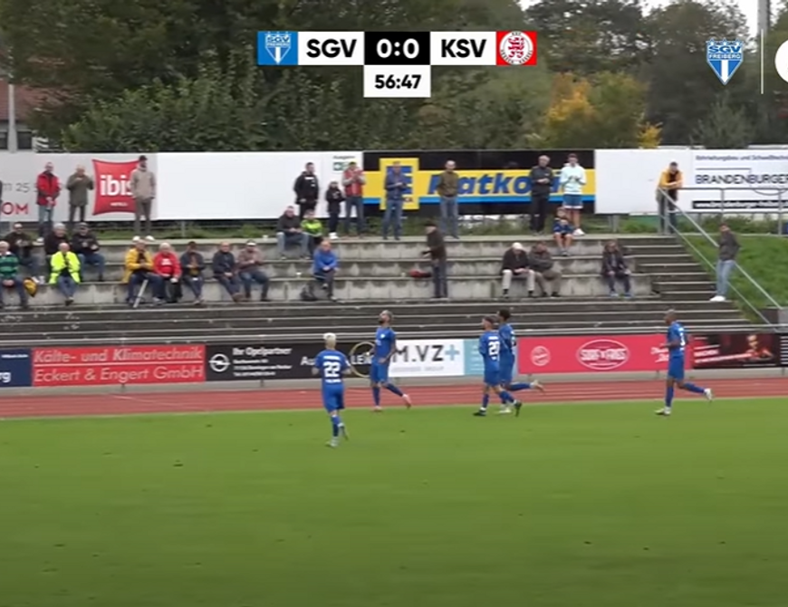 SGV Freiberg - KSV Hessen Kassel | 12. Spieltag RLSW
