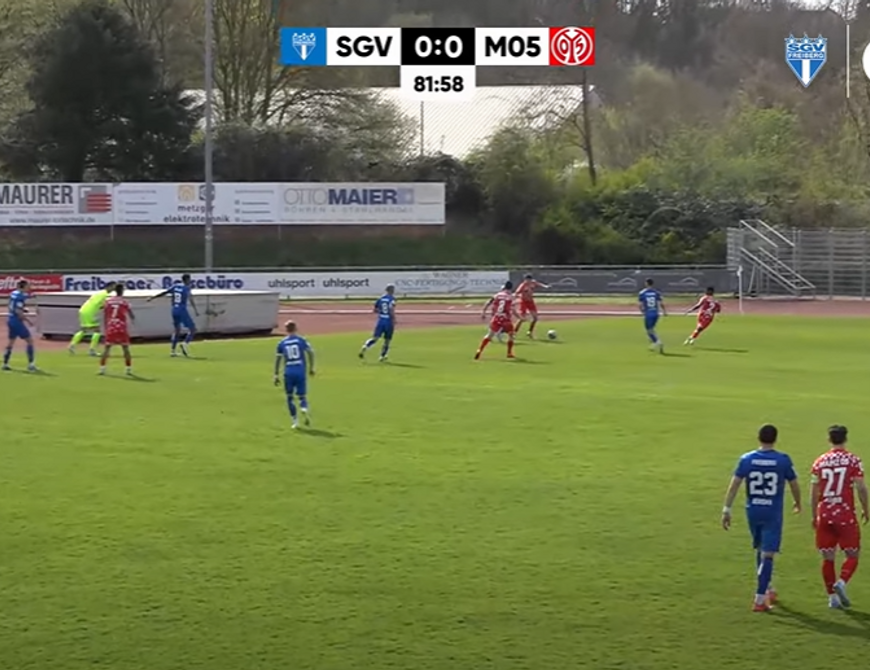 SGV Freiberg - 1. FSV Mainz 05 II | 28. Spieltag RLSW